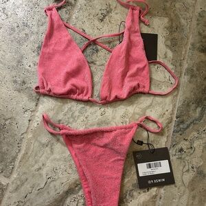 Pink Sparkly Bikini